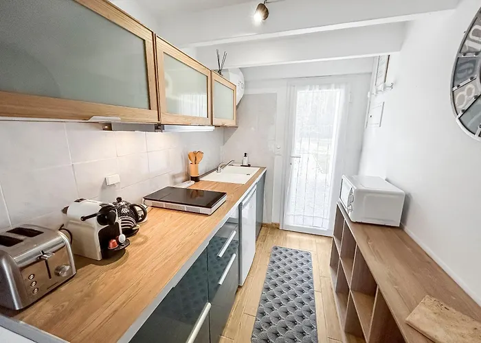 Calme Jardin & Parking Prox Royan 2 아파트 메디스